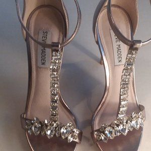 Steve Madden Rhinestone Stilettos 7M